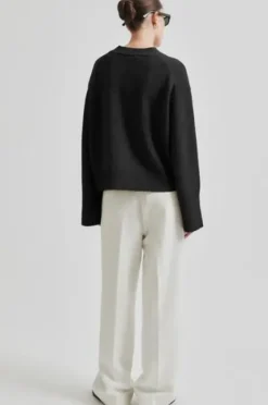 Alpha neuletakki, black