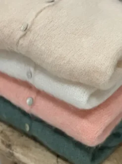 Americandreams - Cornelia mohairneuletakki, almond