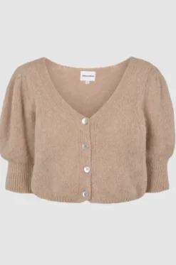 Americandreams - Manda neuletakki alpakkaa, medium brown