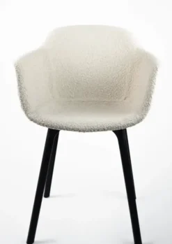 Andy bouclé tuoli, off-white
