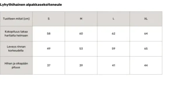 Ariel lyhythihainen neule, cream