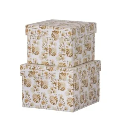 Bungalow laatikot (2-pack) S, Marigold Raspberry