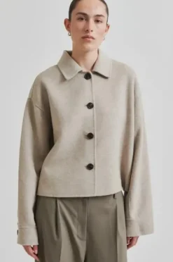 Cira Jacket, beige melange