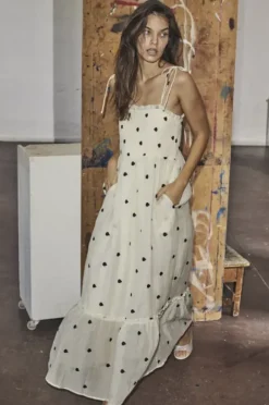 co'couture - DropCC Tube Strap Dress, Off white