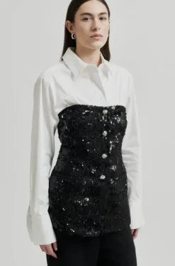 Daney paitapusero, white