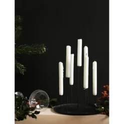 eno studio - MULTI CANDLE PIN kynttilänjalka, musta