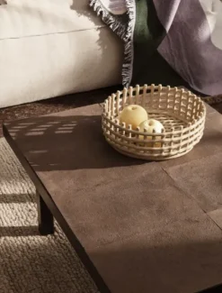 Ferm Living - Flod sohvapöytä, Mocha/Black