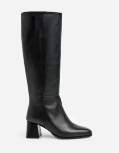 Flattered - Colette nahkasaappaat, musta