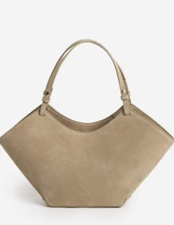 Flattered - Dilba Mini Tote Bag Suede Sand