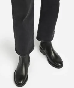 Flattered - Franca nilkkurit nahkaa, musta