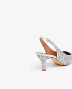 Flattered - Franchesca Glitter Textile Silver