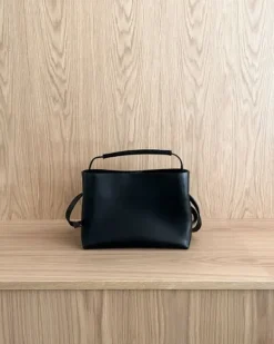 Flattered - Hedda midi handbag, black