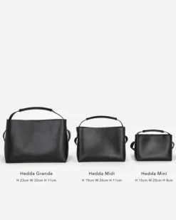 Flattered - Hedda mini handbag, black