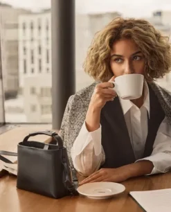 Flattered - Hedda mini handbag, black