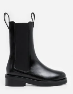 Flattered - Liana nahkanilkkurit, musta