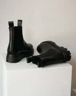 Flattered - Lill karvavuorelliset nilkkurit, musta