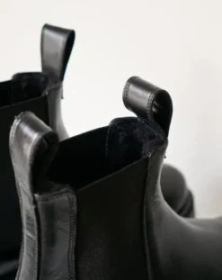 Flattered - Lill karvavuorelliset nilkkurit, musta