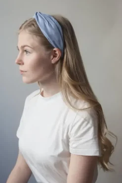 Gauhar - hiuspanta leveä, denim