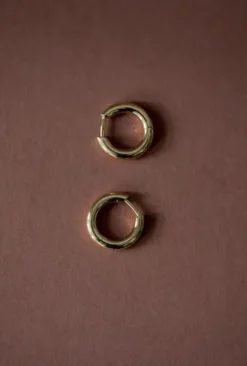 Gauhar - korvakorut, rengas plain kulta