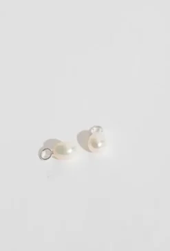 Gauhar - Lisäosat Pearl Drop pieni, hopea