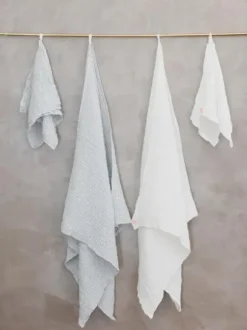 Gauhar - vohvelikäsipyyhe, valkoinen