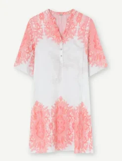 Gustav - Costa mekko, white print