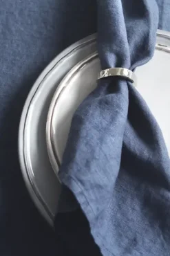 Himla - pellavaservetit, 4kpl tummansininen