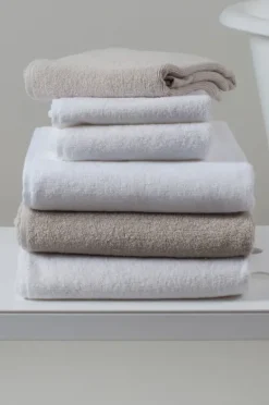 Himla beige froteepyyhe, kaksi kokoa