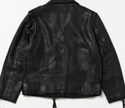 Human Scales - Leah nahkatakki, musta