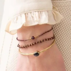 Iris rannekoru Garnet, gold