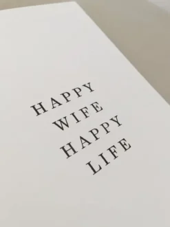 Joyem - Happy Wife Happy Life -kortti