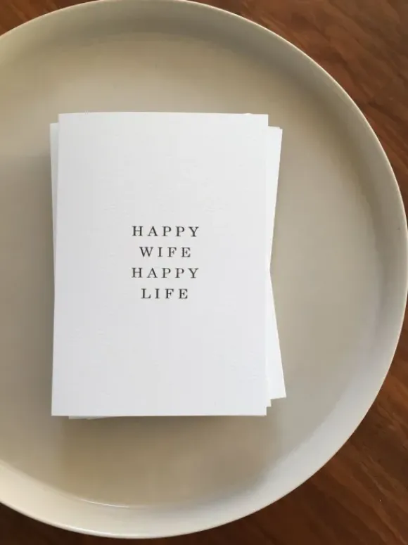 Joyem - Happy Wife Happy Life -kortti