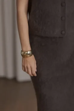 Kaia cashmere hame, dark chocolate