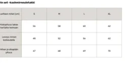 Karla cashmere neuletakki, cream