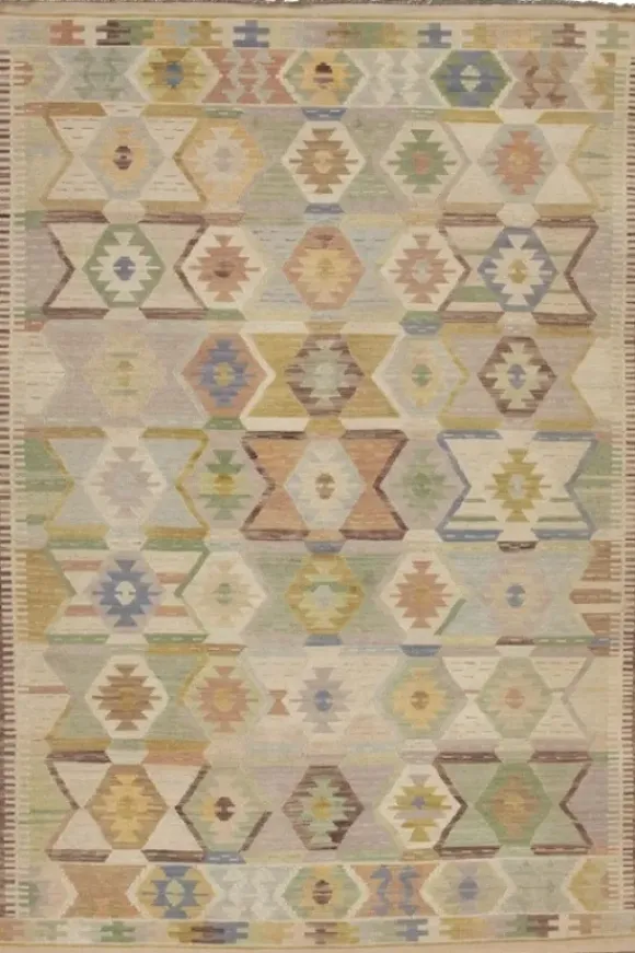 Kelim matto, KI88 multi #608 / 205x301cm