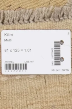 Kelim matto, multi #606 / 80x125cm