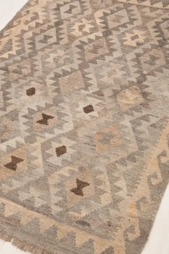 Kelim matto, natural #610 / 125x166cm