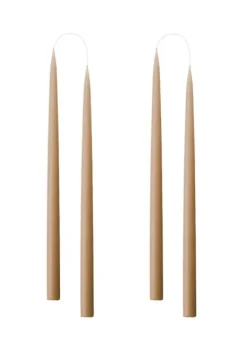 Kruunukynttilä pitkä 35cm, nougat