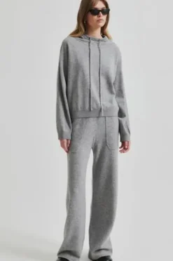 Lounge Knit huppari, grey melange