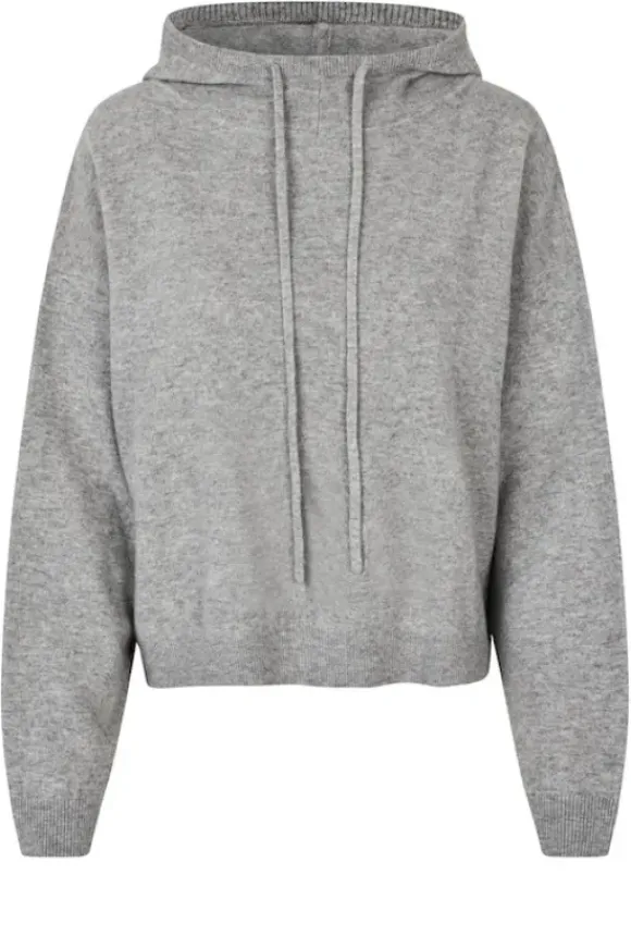 Lounge Knit huppari, grey melange