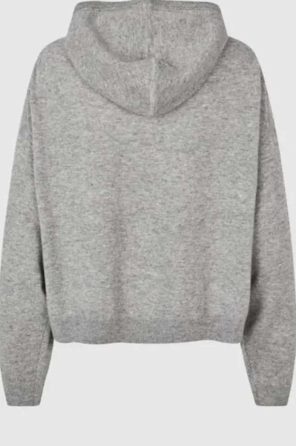 Lounge Knit huppari, grey melange