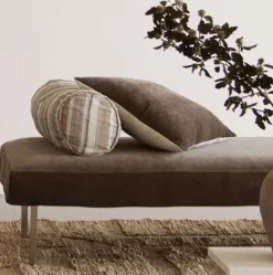 Moss tyynynpäällinen 55x55, mocca/shadow