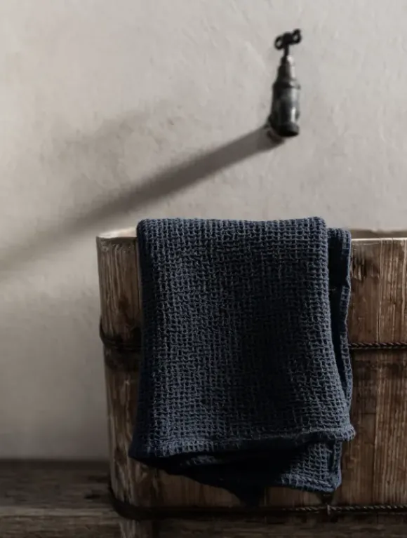 Nella vohvelipyyhe 50x70, blue