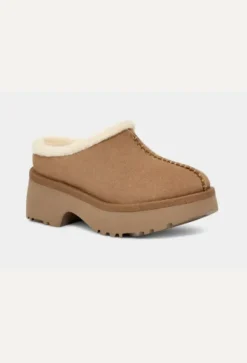 New Heights Cozy Clog, chestnut