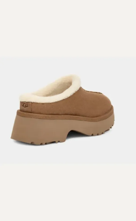 New Heights Cozy Clog, chestnut