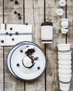 Nicholas Vahe - paperiservetit raidalla 12kpl