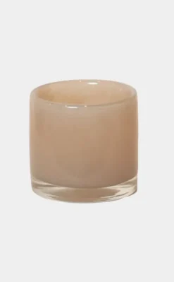 Nilla lasilyhty, light pink Ø8cm