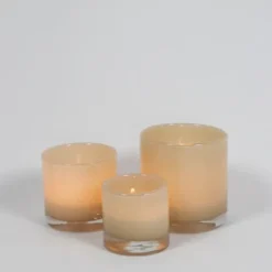 Nilla lasilyhty, pannacotta Ø10cm