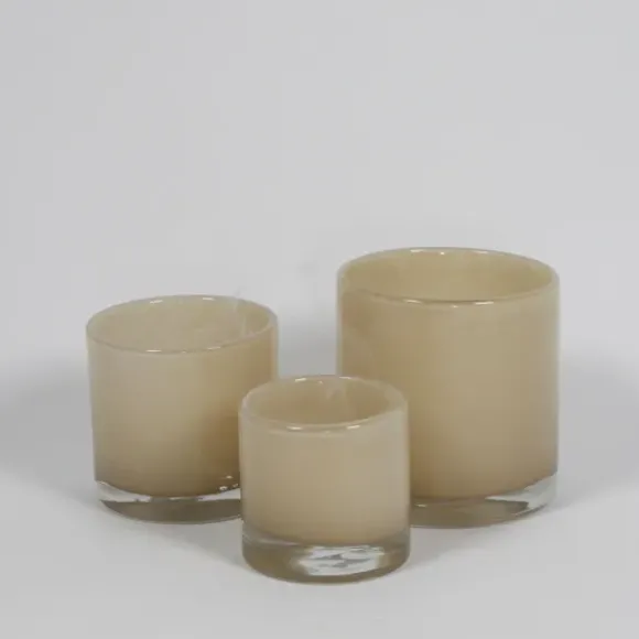 Nilla lasilyhty, pannacotta Ø12cm