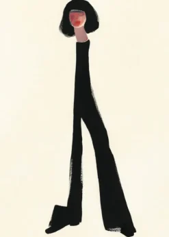 Paper Collective - Black Pants juliste, 30x40cm